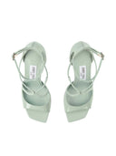 Jimmy Choo Azia 95 mm quadratische Zehensandalen