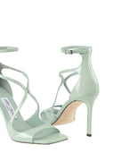 Jimmy Choo Azia 95 mm quadratische Zehensandalen