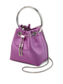 Jimmy Choo Bon Bon Mini-Tasche mit Ringgriff