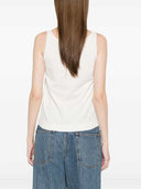 Max Mara Pumano Tank Top With Wide Neckline