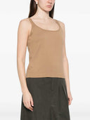 Max Mara Pumano Tank Top With Wide Neckline