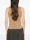 Max Mara Pumano Tank Top With Wide Neckline