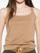 Max Mara Pumano Tank Top With Wide Neckline