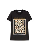 Max Mara Cotton Jersey T Shirt Black