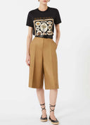 Max Mara Cotton Jersey T Shirt Black