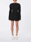 Sportmax Short, Fitted Cady Dress Black
