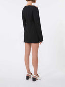 Sportmax Short, Fitted Cady Dress Black