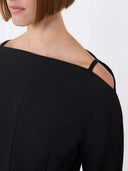 Sportmax Short, Fitted Cady Dress Black