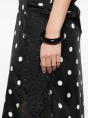 Sportmax Langes gepunktetes Kleid