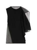Asymmetrische Sportmax-Bluse