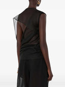 Asymmetrische Sportmax-Bluse