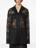 Sportmax skjorte med blomsterblonde
