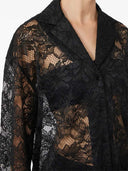 Sportmax skjorte med blomsterblonde