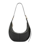 Sportmax Nappa Leather Hobo Bag Black