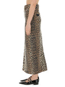 Ganni Skirt With Maxi Slit