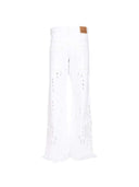 Marant Frayed Broderie Anglaise Trousers