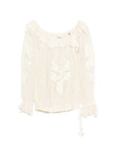 Marant Blouse With Floral Appliqué
