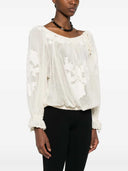Marant Blouse With Floral Appliqué