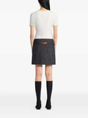 T-Shirt mit Courreges-Logo