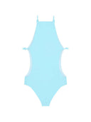 Courreges One Piece Swimsuit With Cut Out Detail
