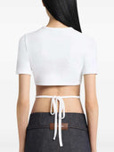 Courreges Cut-Out-T-Shirt