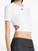 Courreges Cut-Out-T-Shirt