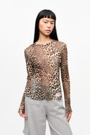 Ganni Top Brown