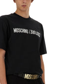 로고가있는 Moschino T 셔츠