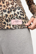 Ganni Top Brown
