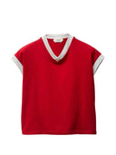 Versace T-Shirt aus Stretch-Baumwolljersey