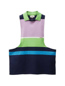 Versace Embroidered Striped Tank Top