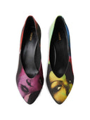 Versace Printed Pumps