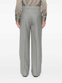 Lardini Wide Leg Pleated Trousers