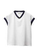 Versace Slim Fit Stretch Cotton Jersey T Shirt