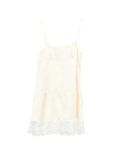 Stella Mccartney Mini Dress With Lace Trim