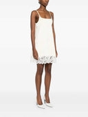 Stella Mccartney Mini Dress With Lace Trim