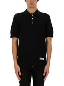 Balmain Merino Wool Polo Shirt