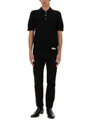Balmain Merino Wool Polo Shirt