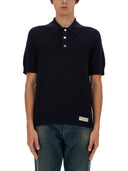 Balmain Merino uldpolo -shirt