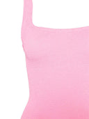 Hunza G Midi Dress With Square Neckline