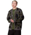 Carhartt Wip Merton Camo Duck Grey Cardigan