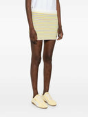 Casablanca Striped Bourgeois Style Miniskirt