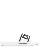 Dolce & Gabbana Gummi-Slide-Sandalen