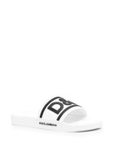 Dolce & Gabbana Gummi-Slide-Sandalen