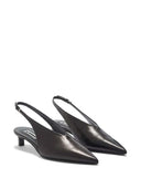 Jil Sander Lederpumps mit Knöchelriemen