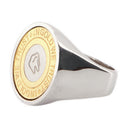 Signet Ring In Gold We Trust Palladium Brass