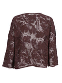 Kangra Cashmere Girocollo Ricamo Cornely +Paillettes