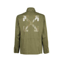 Off White Off White Arrow Field Cotton Jacket