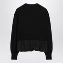 Moncler Black Cashmere Blend Cardigan