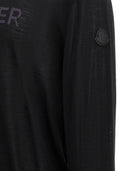 Maglione intarsio logo Moncler